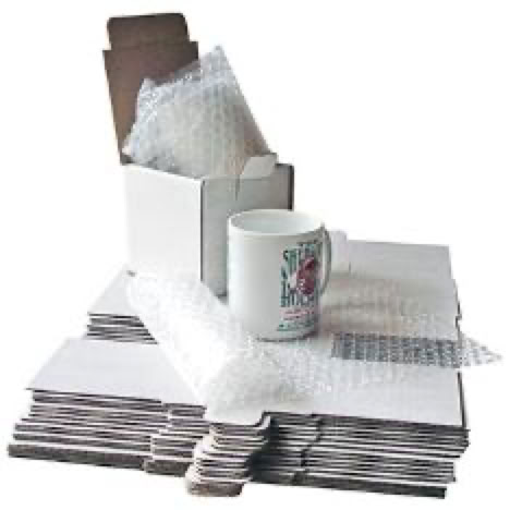 4 inch cube flat pack mug packaging boxes