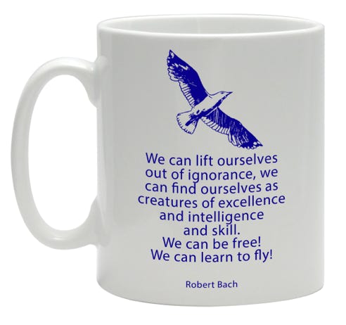 school leavers mug with message